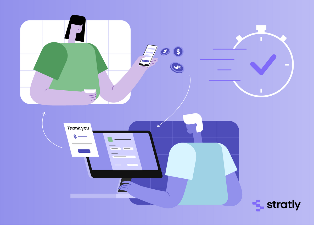 Illustration depicting donor stewardship strategies in nonprofit fundraising technology